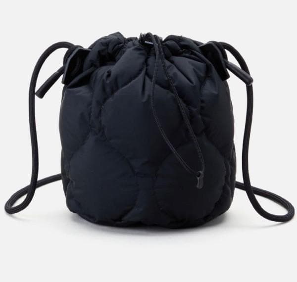 NH X NANGA . DOWN DRAWSTRING BAG / BLACK - メルカリ