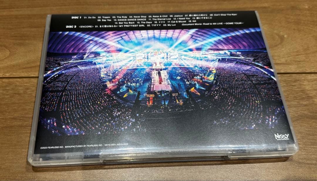 【Nissy 4th LIVE -DOME TOUR 】Blu-ray