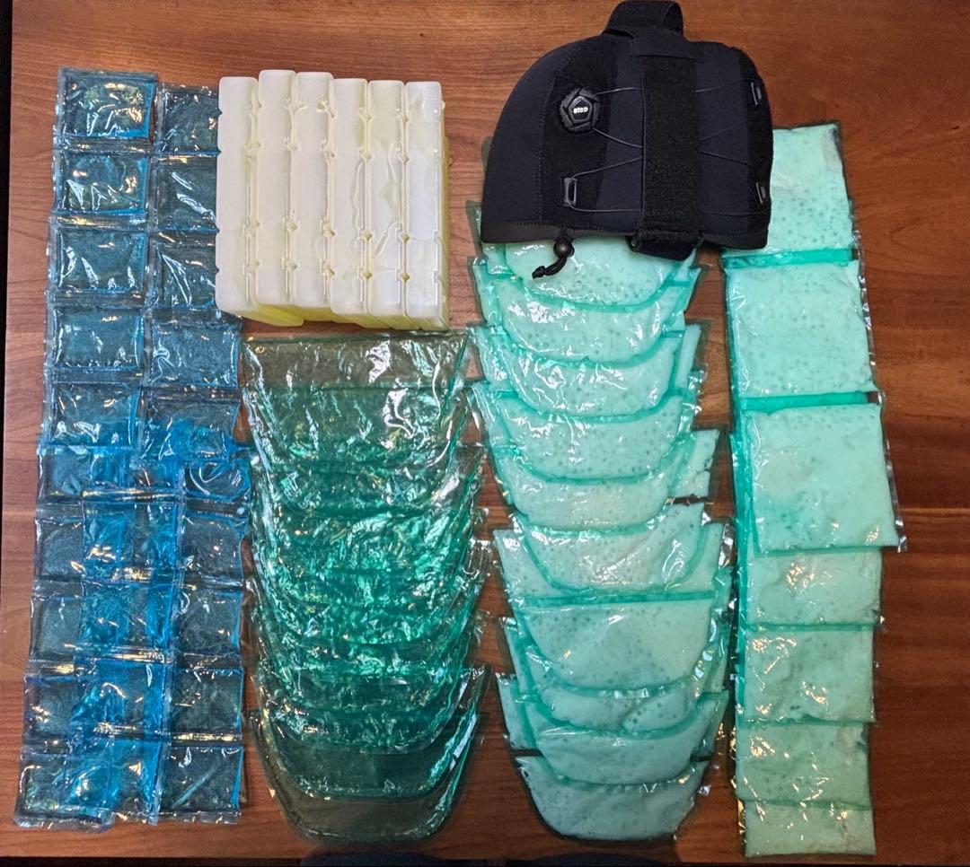 愛帽　頭皮冷却　アイスジャパン　5時間分➕指先用ミトン 医療関係者も注目！北海道の保冷剤製造会社が開発した抗がん剤治療中の