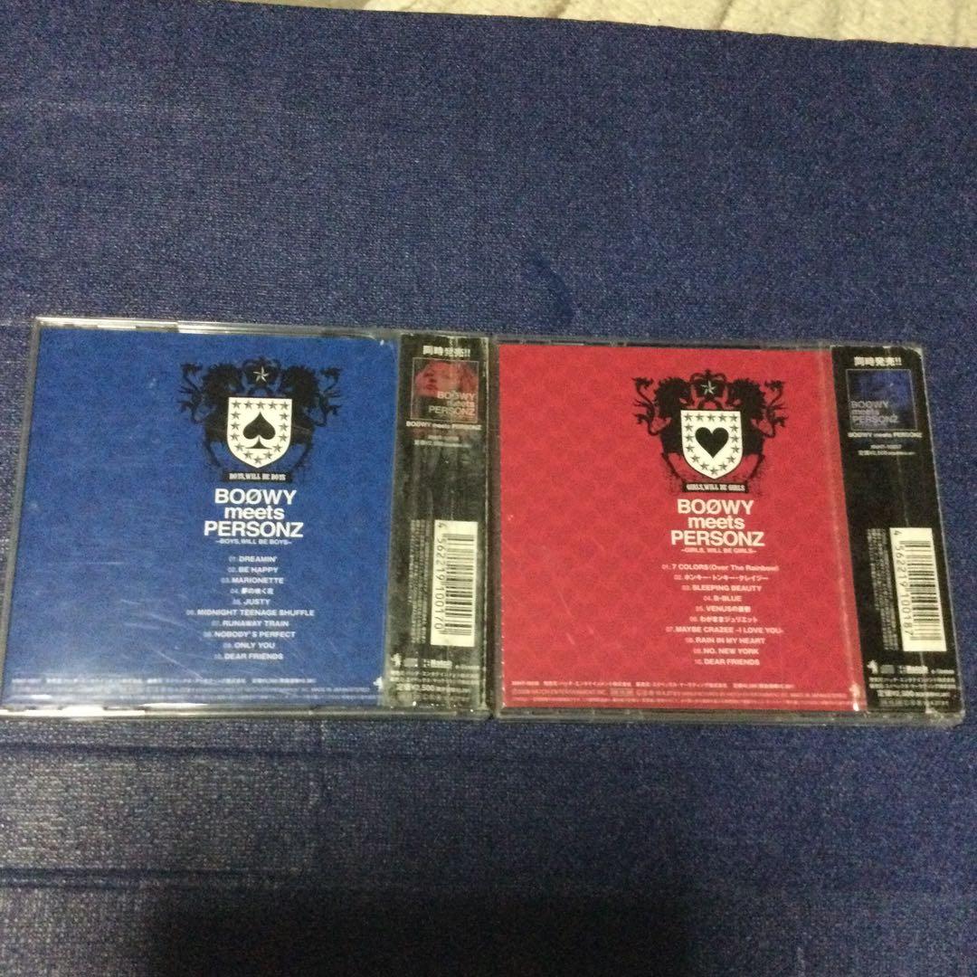 BOOWY ボウイmeets PERSONZ パーソンズ~GIRLS,boys - メルカリ