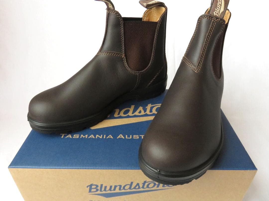 ブランドストーン 550 ブラウン UK7 サイドゴア チェルシー レイン