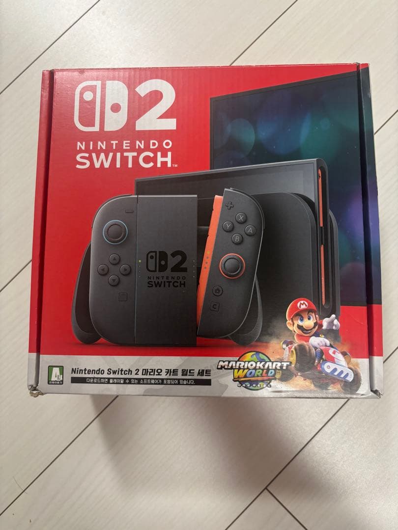 Nintendo Switch 2 本体 多言語対応　マリオカートなし Nintendo Switch 2本体価格は49980円［税込］。『マリカー ワールド