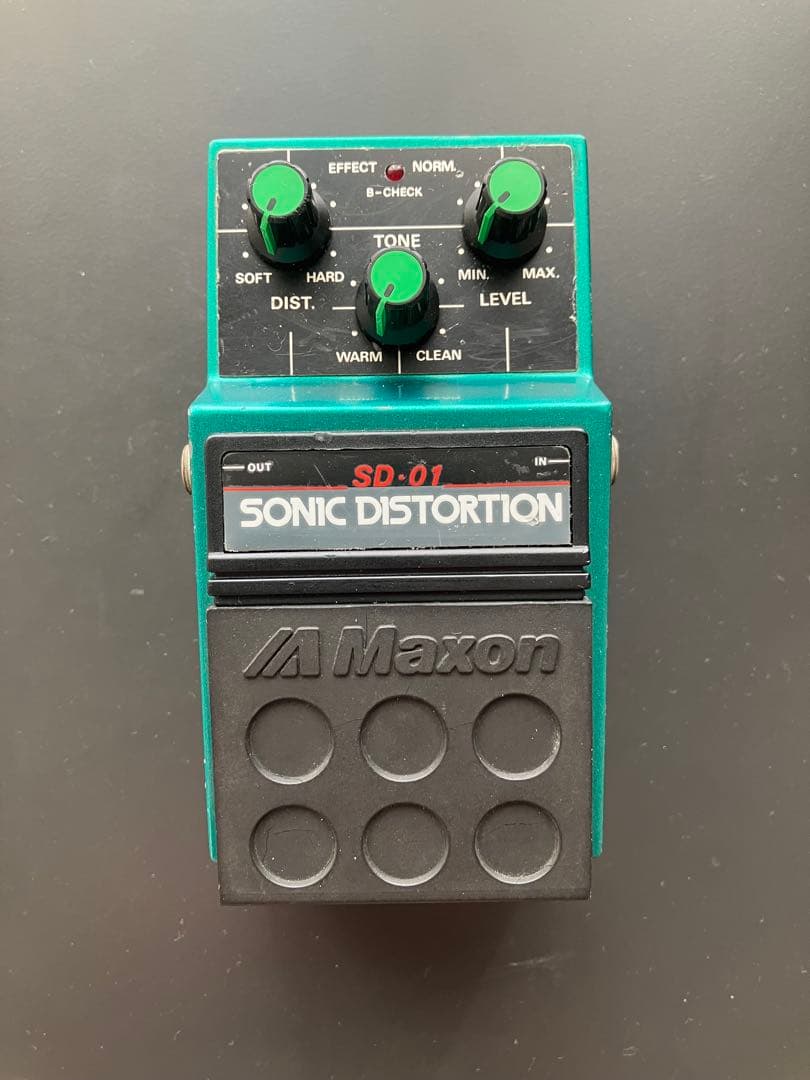 Maxon SD-01 Sonic Distortion ギター　エフェクター SD-01 SONIC DISTORTION