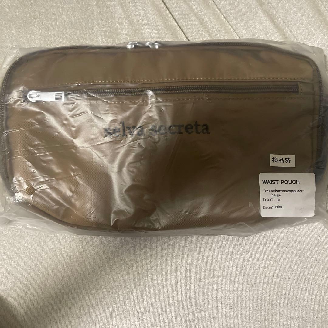 selva secreta多機能ウエストポーチ selva secreta】WAIST POUCH mini(black)