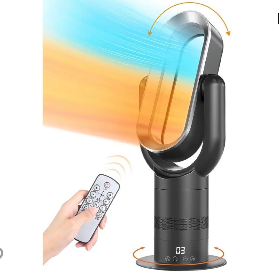 扇風機 羽なし タワーファン 冷暖兼用 DCモーター 楽天市場】羽根なし扇風機 冷暖兼用 タワーファンヒーター DCモーター