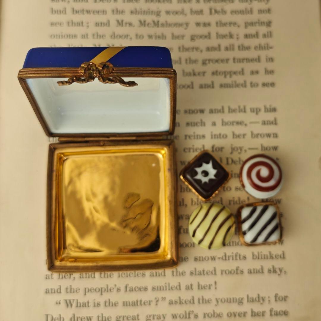 リモージュボックス チョコレート ショコラ フランス製 ミニチュア