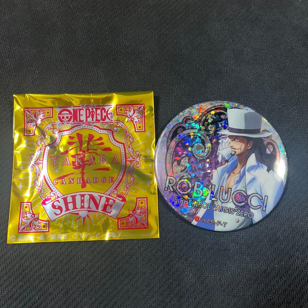ONEPIECE ワンピース ロブ・ルッチ 輩缶バッジ - メルカリ