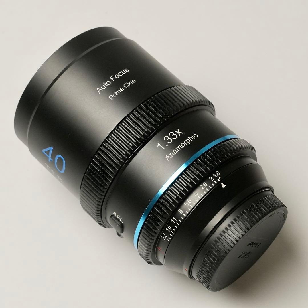 SIRUI 40mm T1.8 1.33X アナモルフィックレンズ　Eマウント