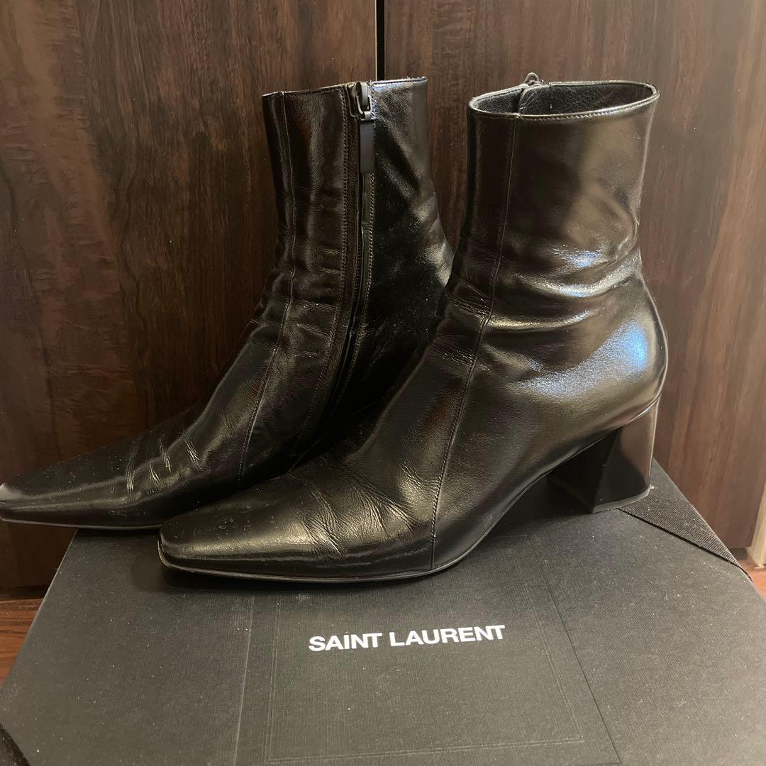 希少】SAINT LAURENT RAINER ジップブーツ41 - メルカリ