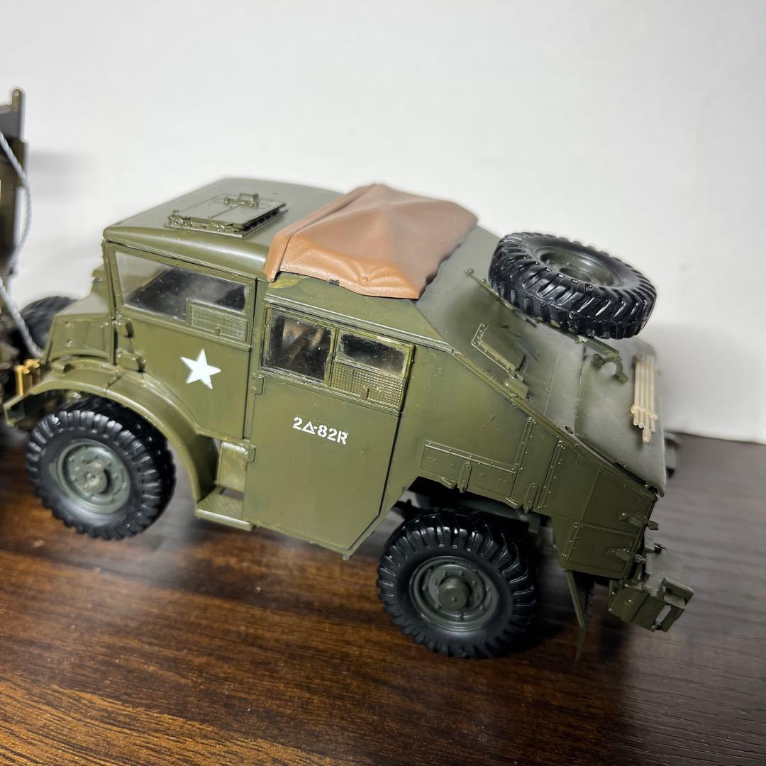 1/35 アメリカ軍 M25 戦車運搬車 クォードガントラクター