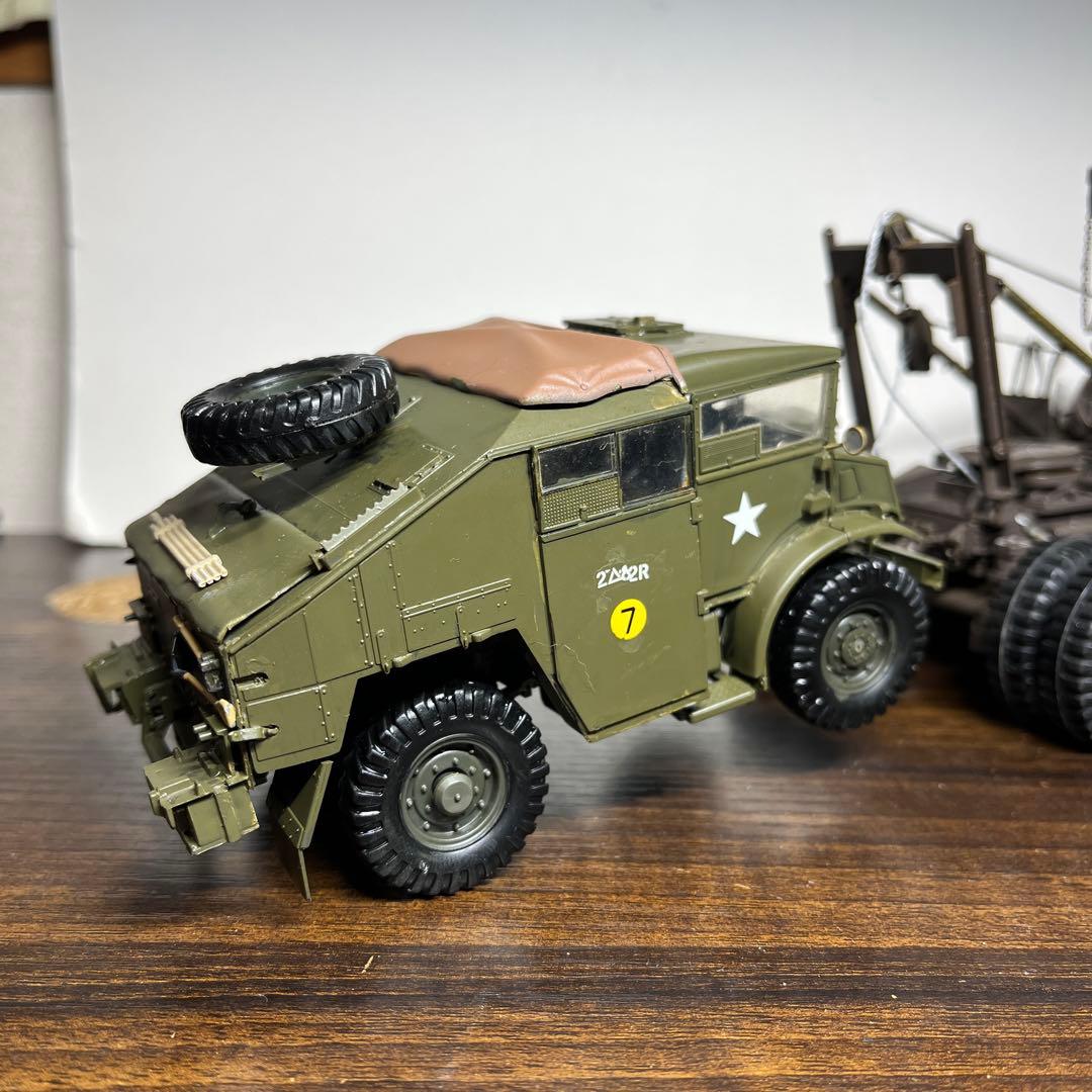 1/35 アメリカ軍 M25 戦車運搬車 クォードガントラクター 1/35 戦車