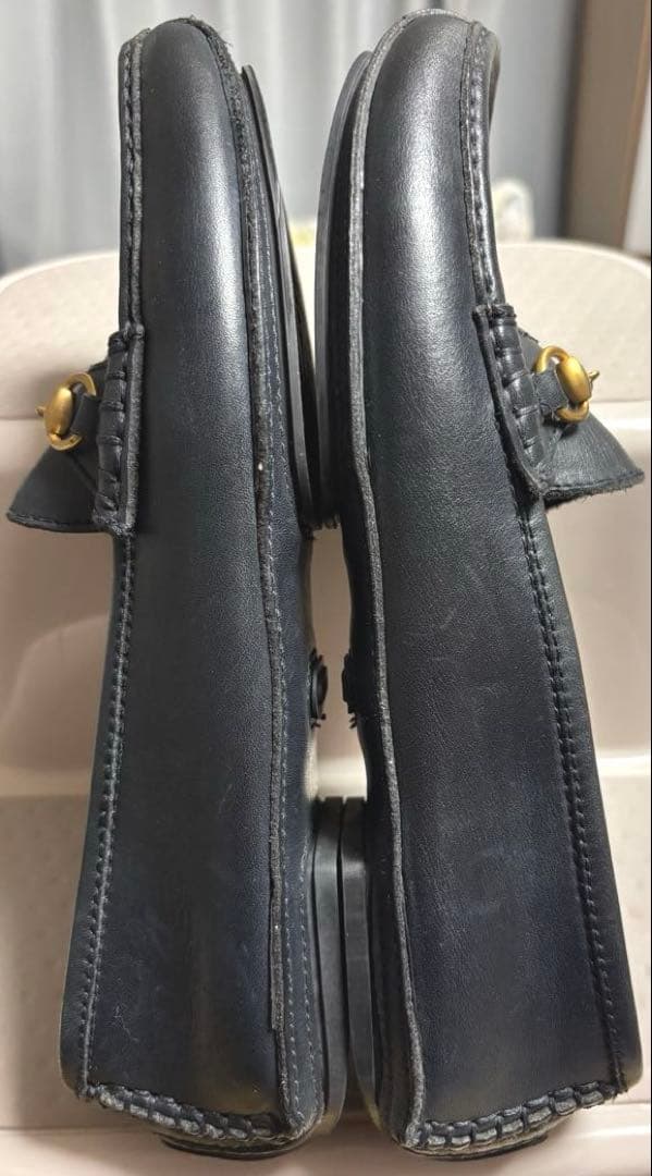 GUCCI ビットローファー ブラック　38（24.5cm）