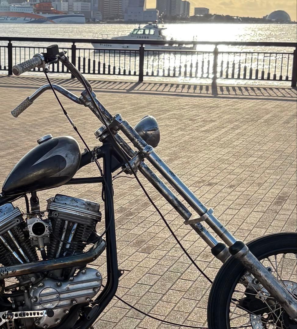 ビンテージ‼️ ヘッドライト ハーレー エボ ショベル 国産アメリカン