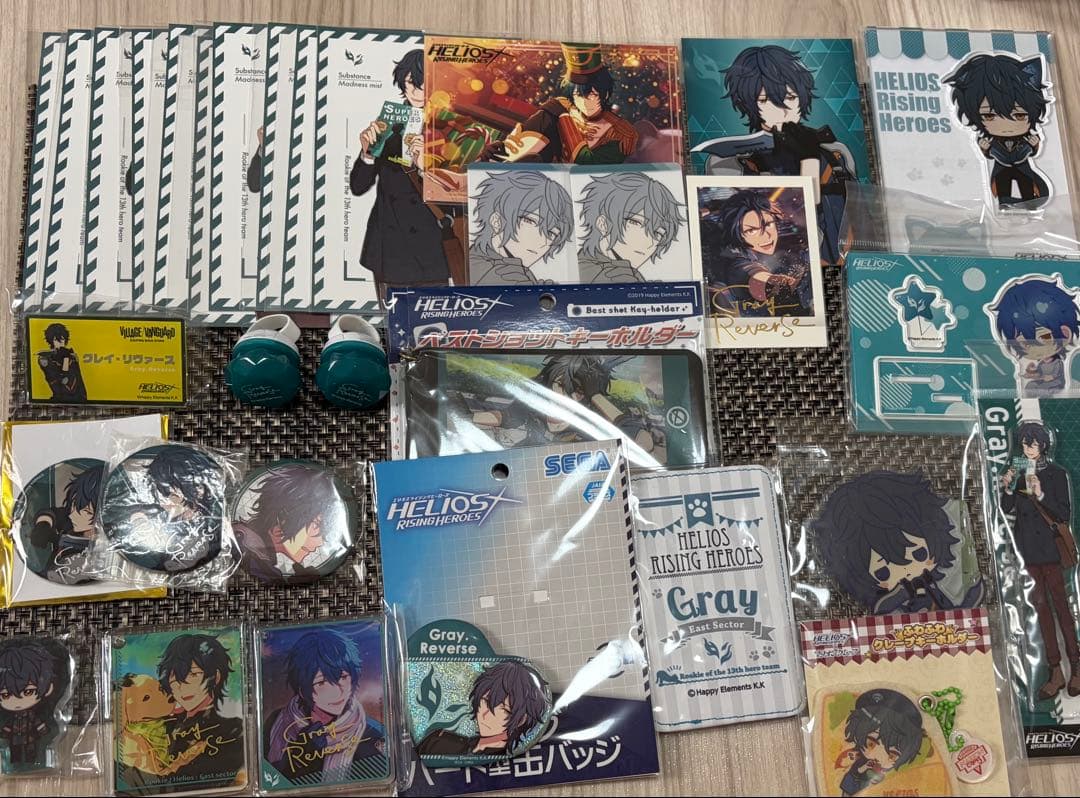 エリオス グレイ・リヴァース まとめ売り エリオス グレイまとめ売り - メルカリ