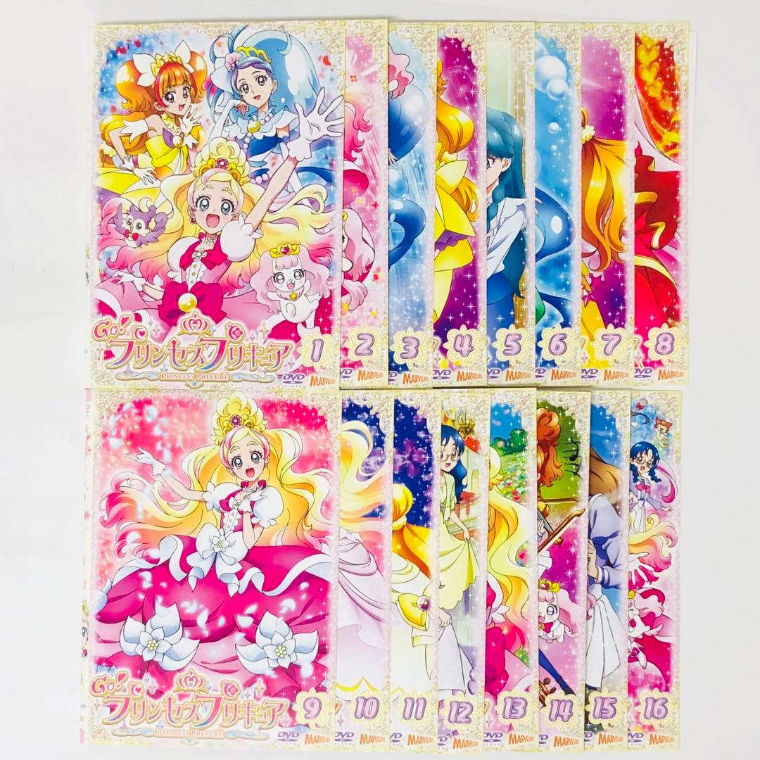 ▶︎Go!プリンセスプリキュア DVD全巻セット 全16巻 ゴープリンセス