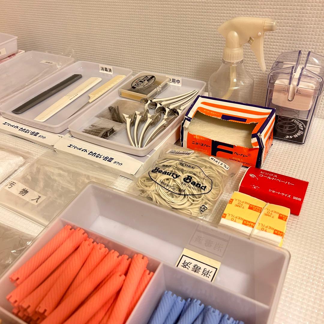 美容師国家試験 ワインディング,オールウェーブ道具セット 売り尽くし