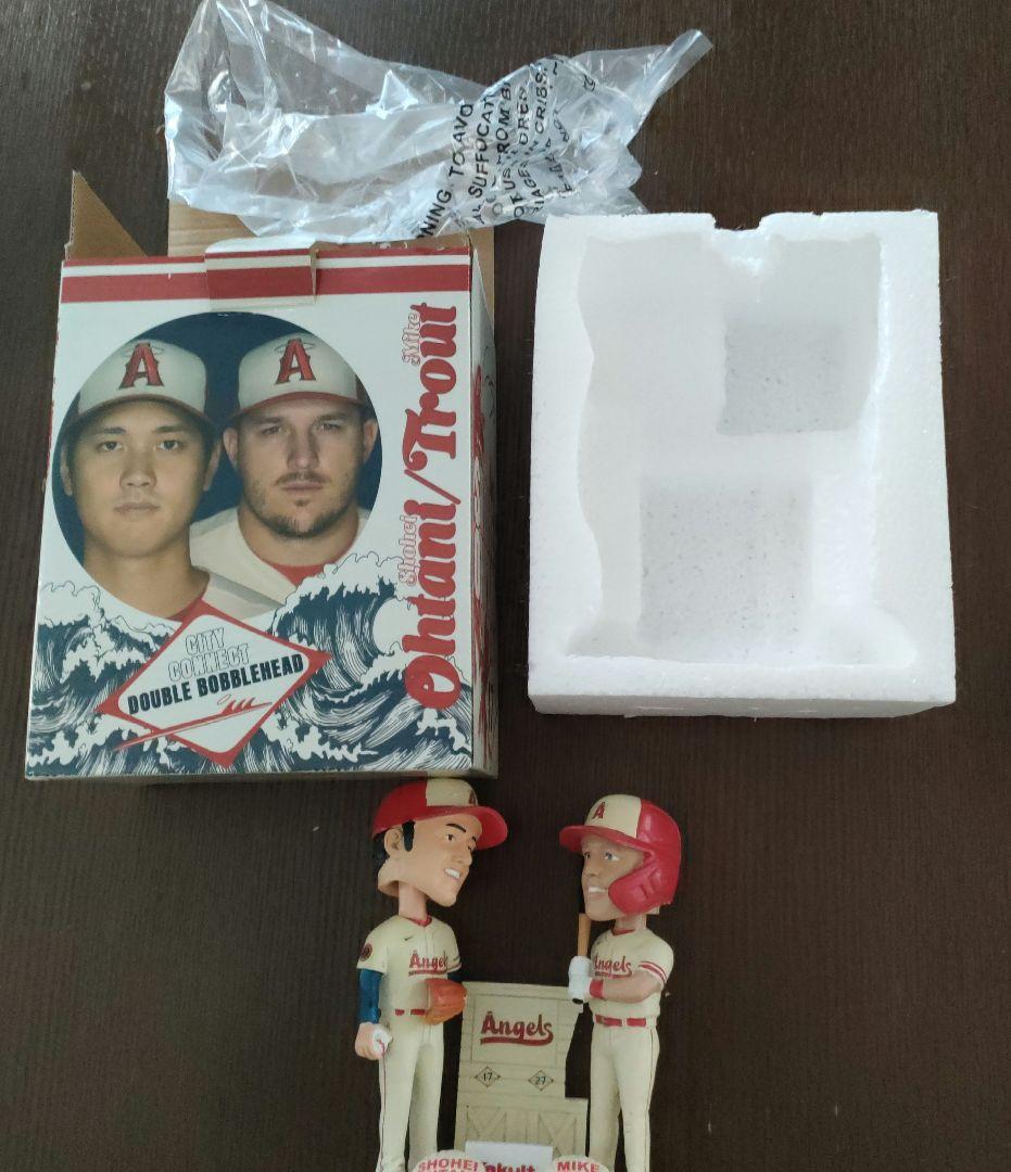 球場限定】 7月1日先着限定配布 大谷翔平&マイク・トラウトダブル