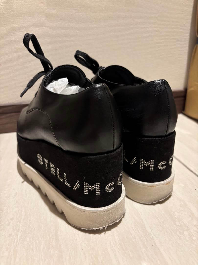 STELLA McCARTNEY ブラックプラットフォームシューズ Stella McCartney（ステラ・マッカートニー） プラットフォーム
