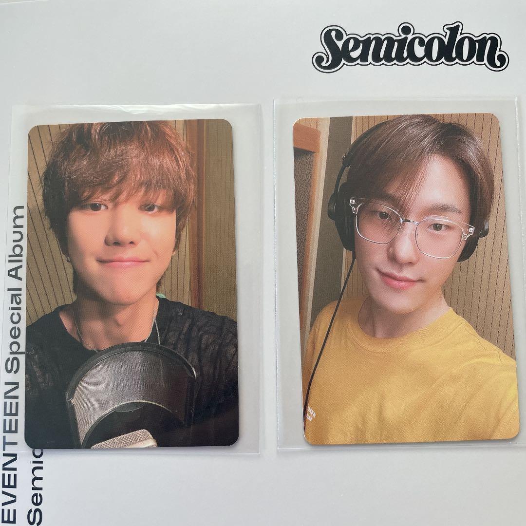 SEVENTEEN セミコロン アルバム トレカ付き - メルカリ