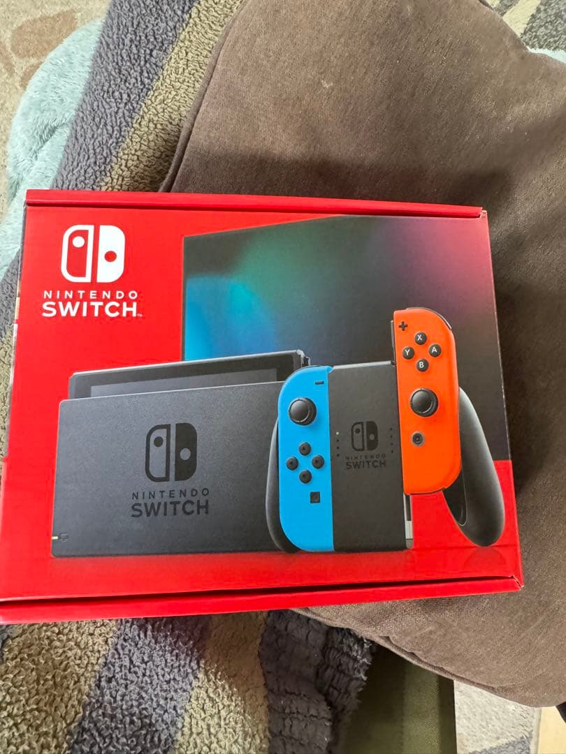 Nintendo Switch 本体 青/オレンジ　新品未開封 新品 未使用Nintendo Switch 本体 青/オレンジ - メルカリ