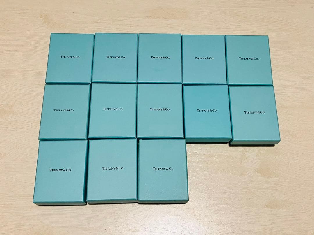 Tiffany & Co. アクセサリーギフトボックス 13個セット 旧型 - メルカリ