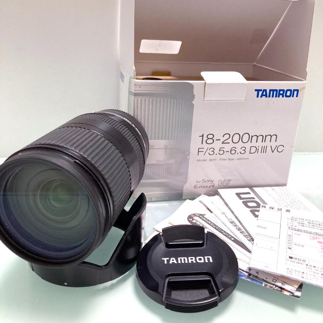 レンズ(ズーム) TAMRON 18-200mm F/3.5-6.3 Di III VC B011