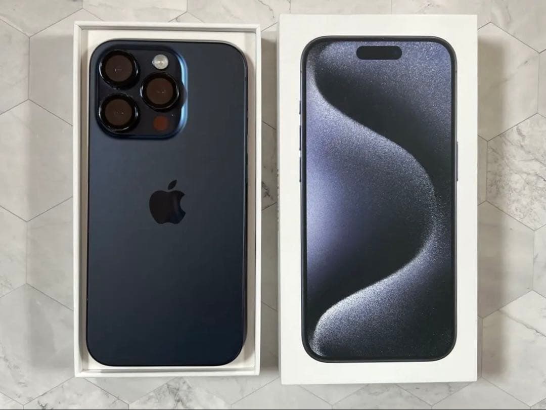 Apple iPhone 15 Pro ブルーチタニウム 256GB 本体 iPhone15 pro ブルーチタニウム Apple iPhone 15 Pro 256GB SIMフリー