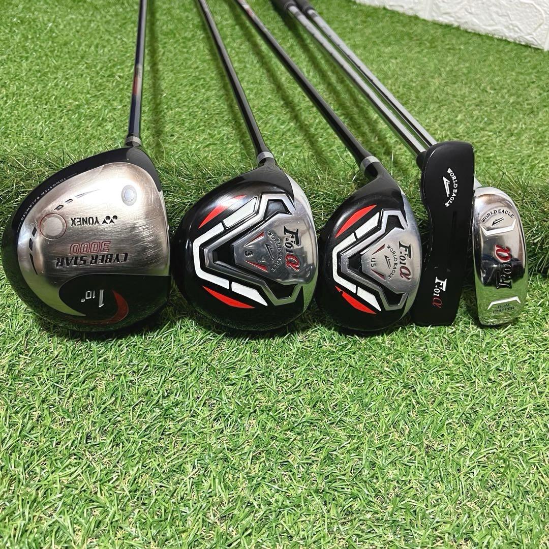 希少レフティ 即戦力 WORLD EAGLE メンズゴルフクラブ11本セット