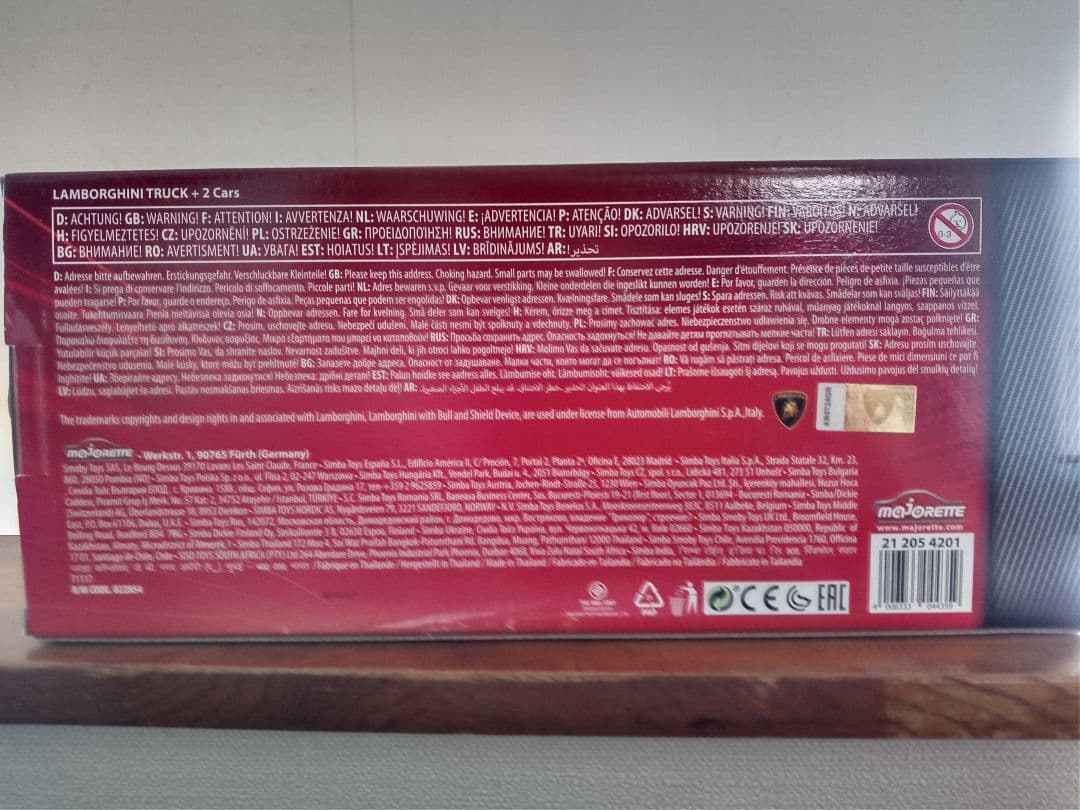 ランボルギーニ メルセデス トランスポーター マジョレット 1/64トミカ