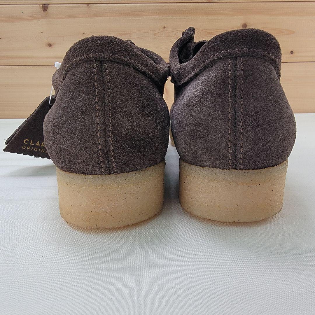 クラークス ワラビー ダークブラウン クレープソール UK8.5 26.5cm