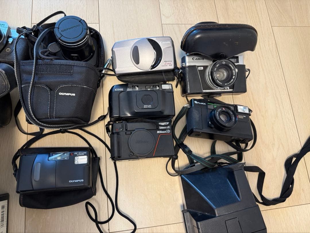 遺品整理 カメラセット