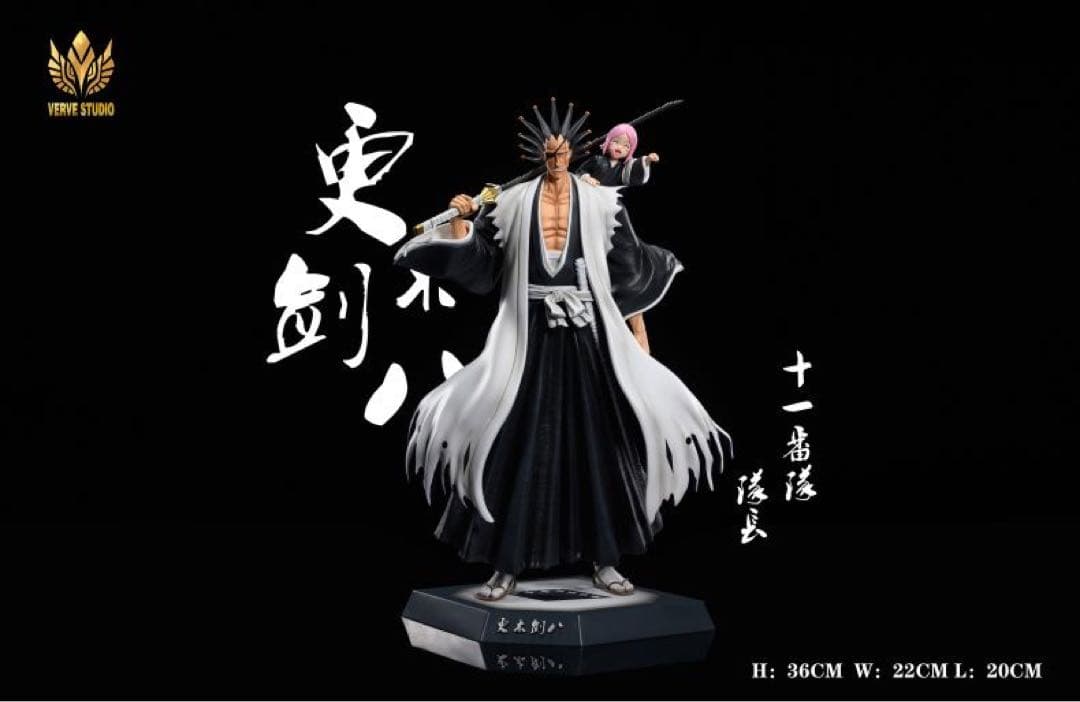 更木剣八 草鹿やちるブリーチ BLEACH ガレージキット フィギュア