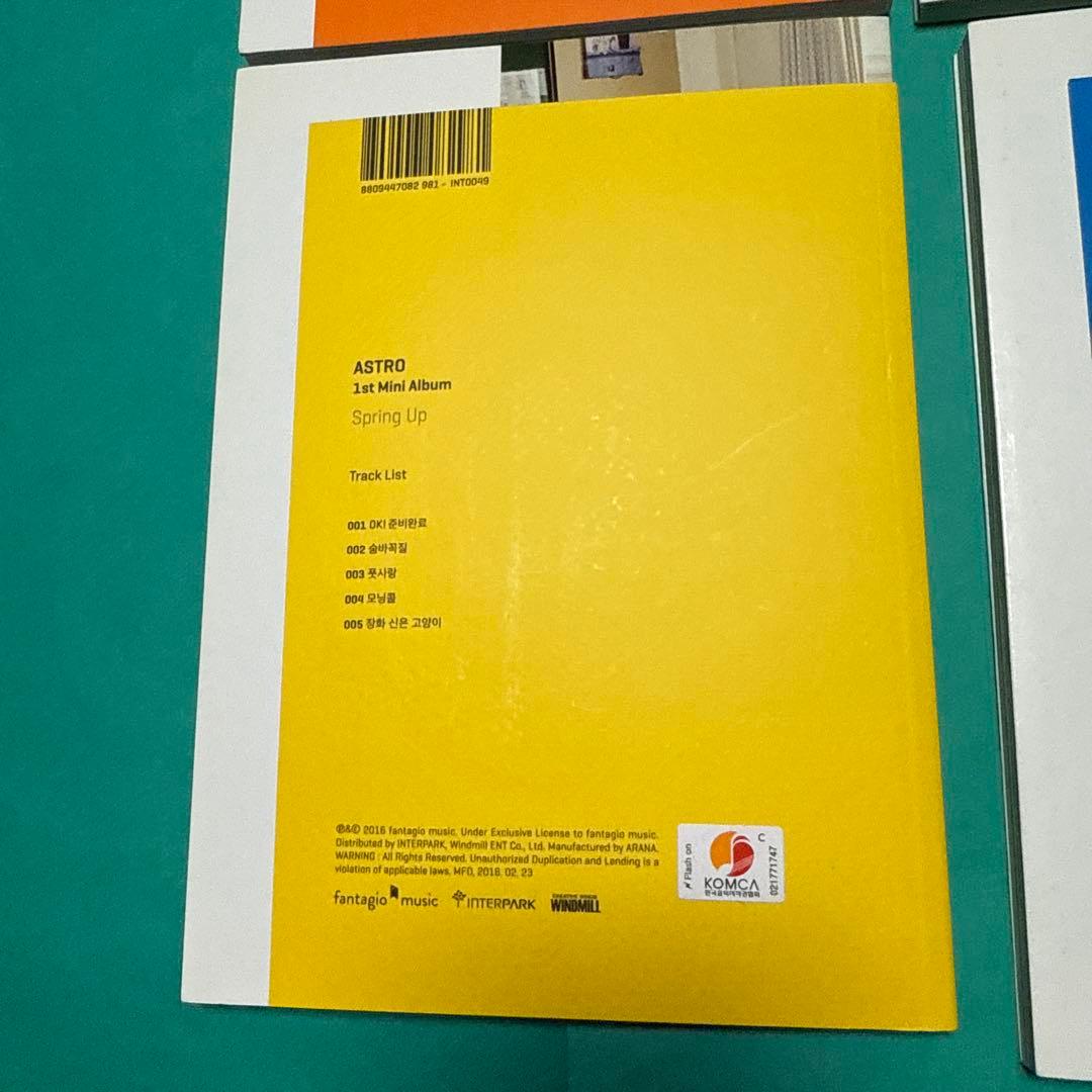 ASTRO 四季 アルバム チャウヌ トレカ 証明写真 ウヌ Spring - メルカリ