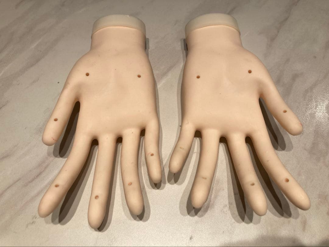 STモデルハンド右手 ネイリスト技能検定試験用 JNEC認定モデルハンド