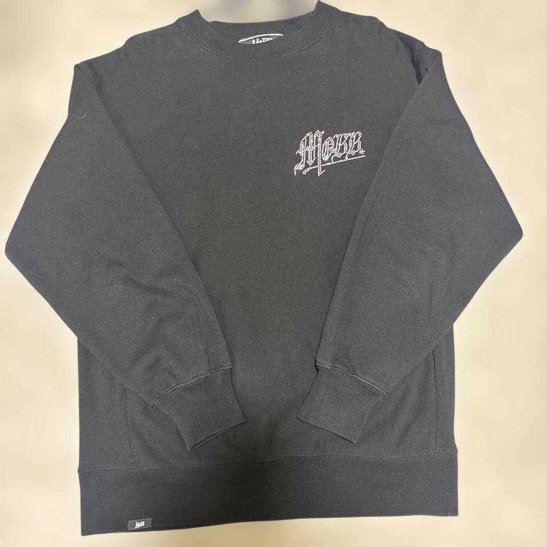 MOBBキラキラブラック クルーネック トレーナー L - メルカリ