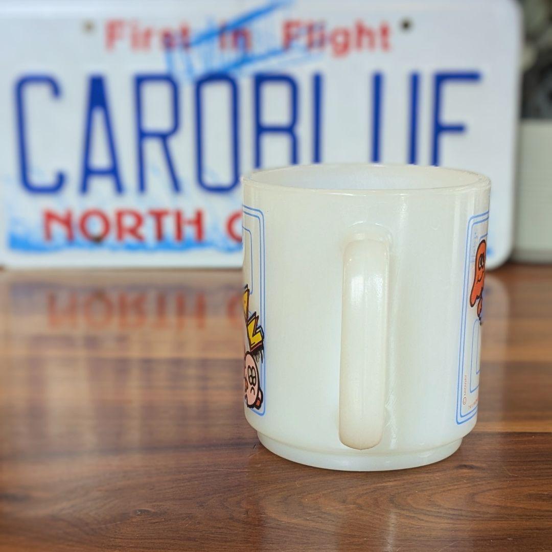 □人気□グラスベイク パックマン アメリカ製 ビンテージマグ アドマグ