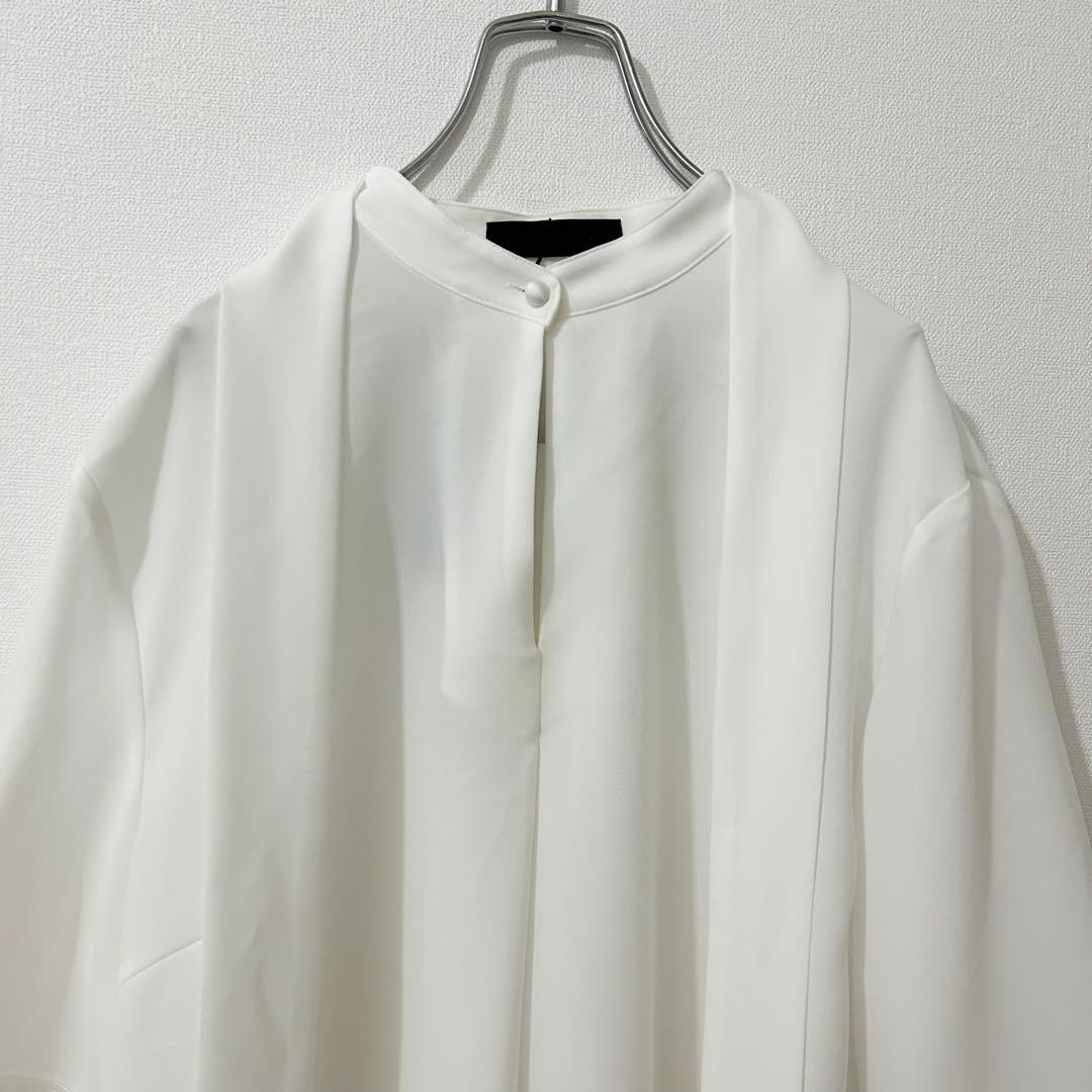 新品タグ付き☆ PEELSLOWLY ピールスローリー ボウタイブラウス 高級