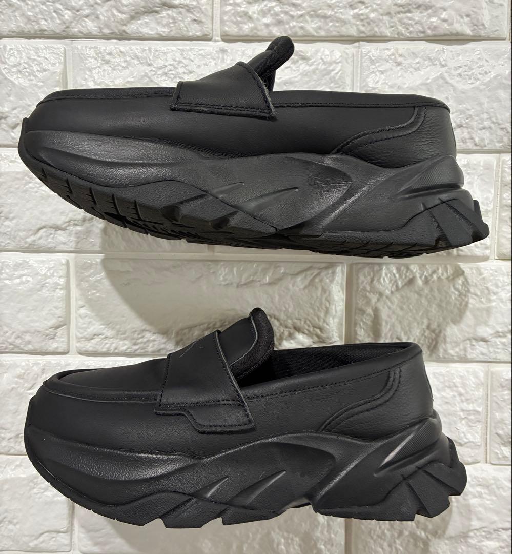 PUMA プーマ ウィメンズ ローファー　23.5cm 黒　ブラック　大きめ