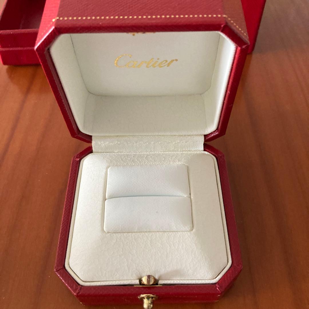 Cartier レッドレザー リングボックス - メルカリ