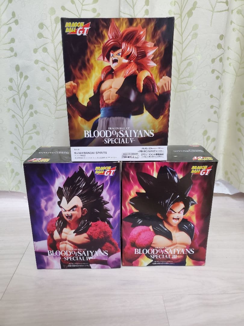ドラゴンボールGT BLOOD OF SAIYANS フィギュア3体セット - メルカリ