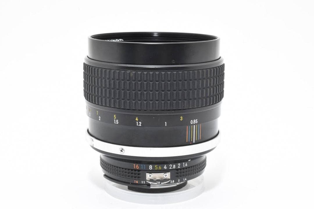 ★美品★Ai-S NIKKOR 85mm F1.4 現状品《前後キャップ付き！》