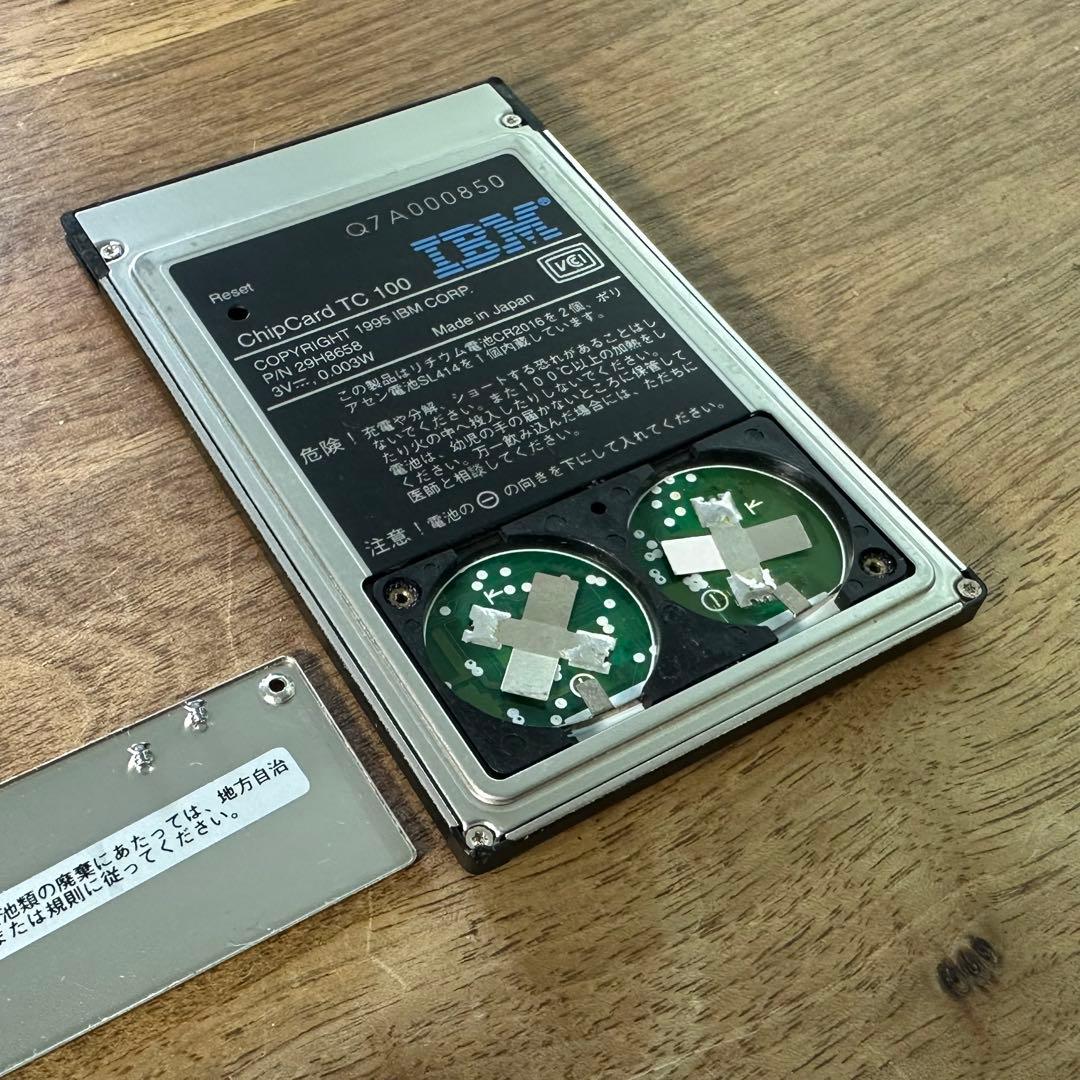 IBM ChipCard TC-100（PCカード型簡易PDA） - メルカリ