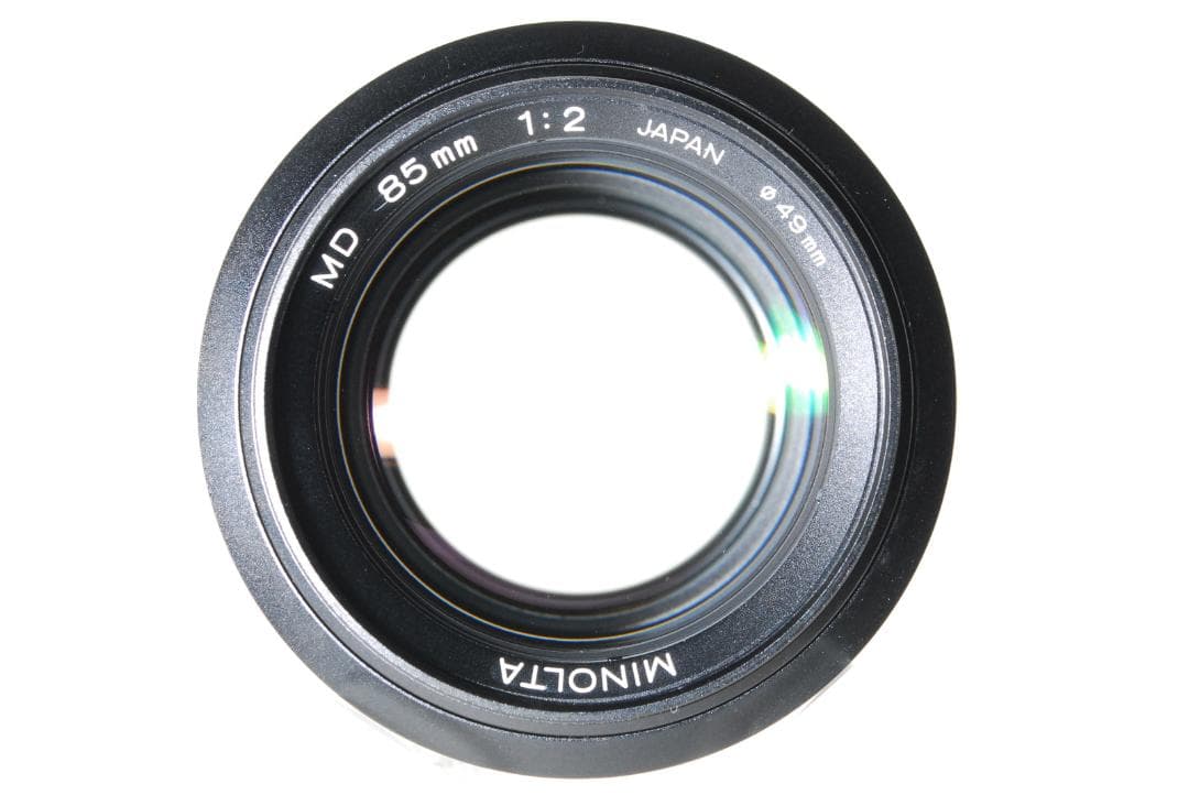 極美品 MINOLTA MD 85mm f/2 レンズ #284 - メルカリ