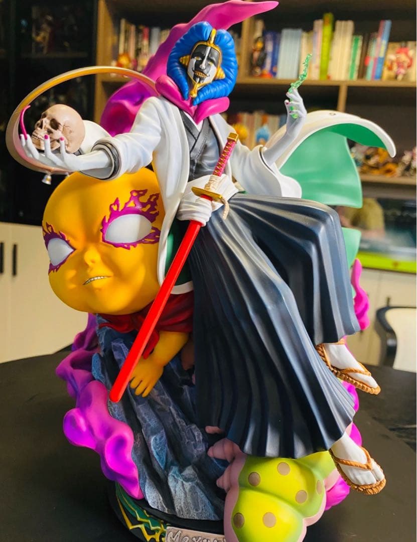 BLEACH 黒衣少年図 涅マユリ ガレージキット ガレキ スタチュー ⑩