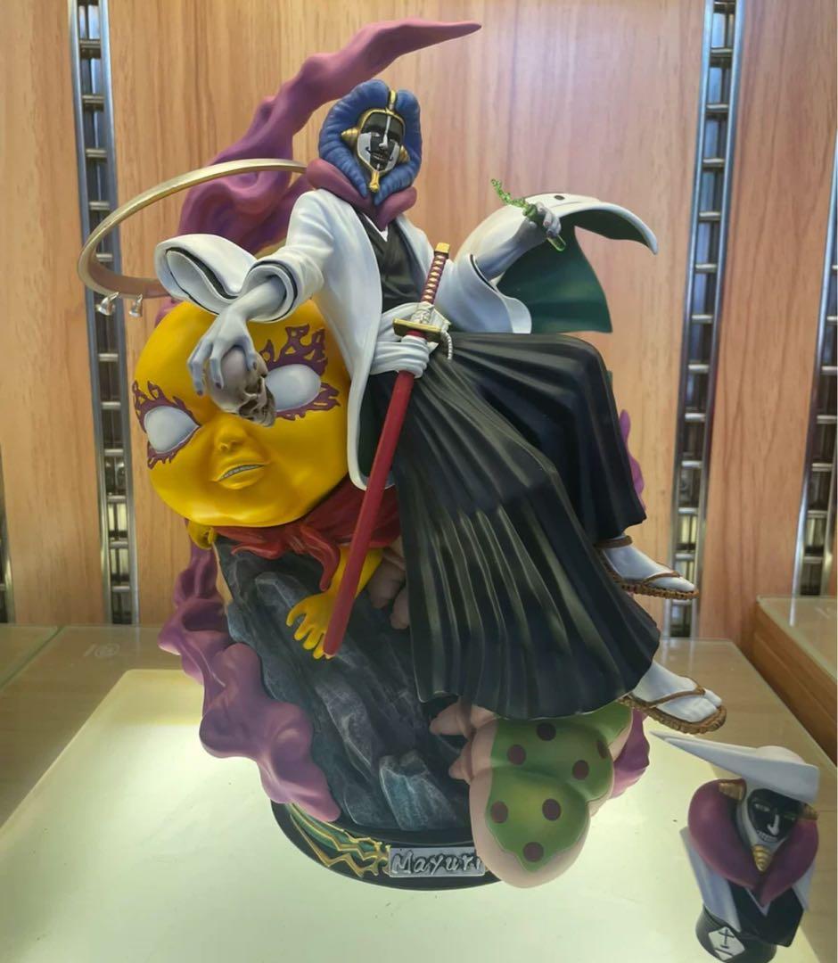 BLEACH 黒衣少年図 涅マユリ ガレージキット ガレキ スタチュー ⑩