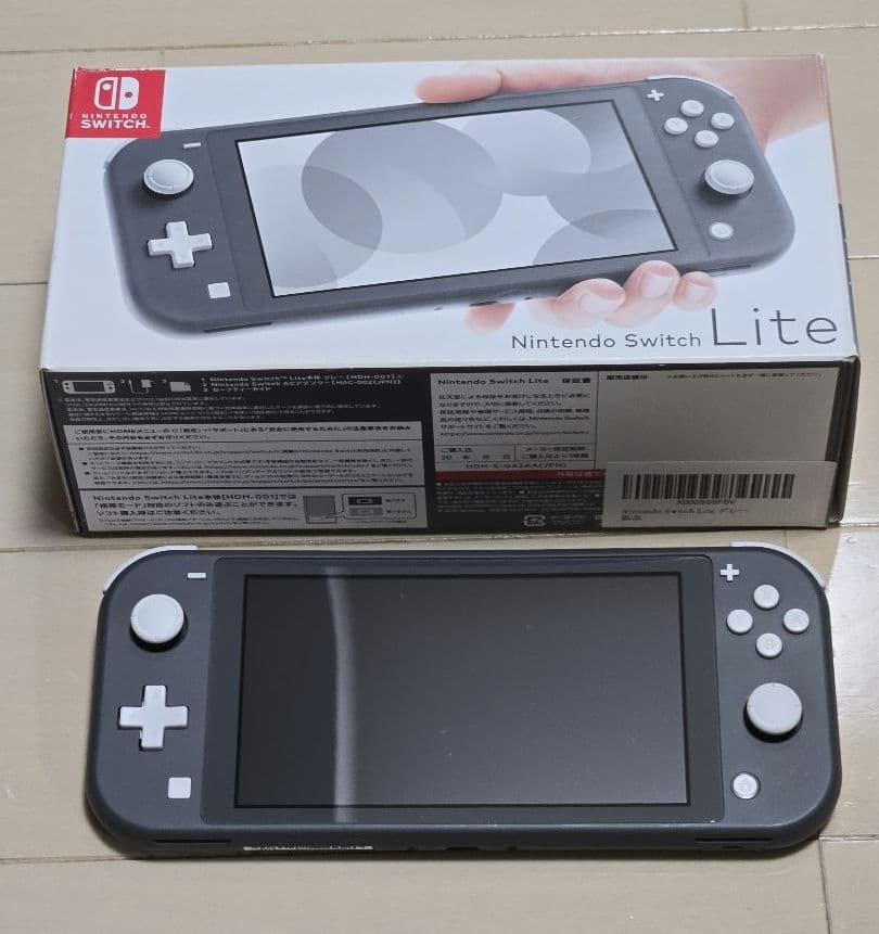 Nintendo Switch Lite グレー 本体　訳あり Amazon.co.jp: 【整備済み品】 Nintendo Switch Lite 本体 グレー