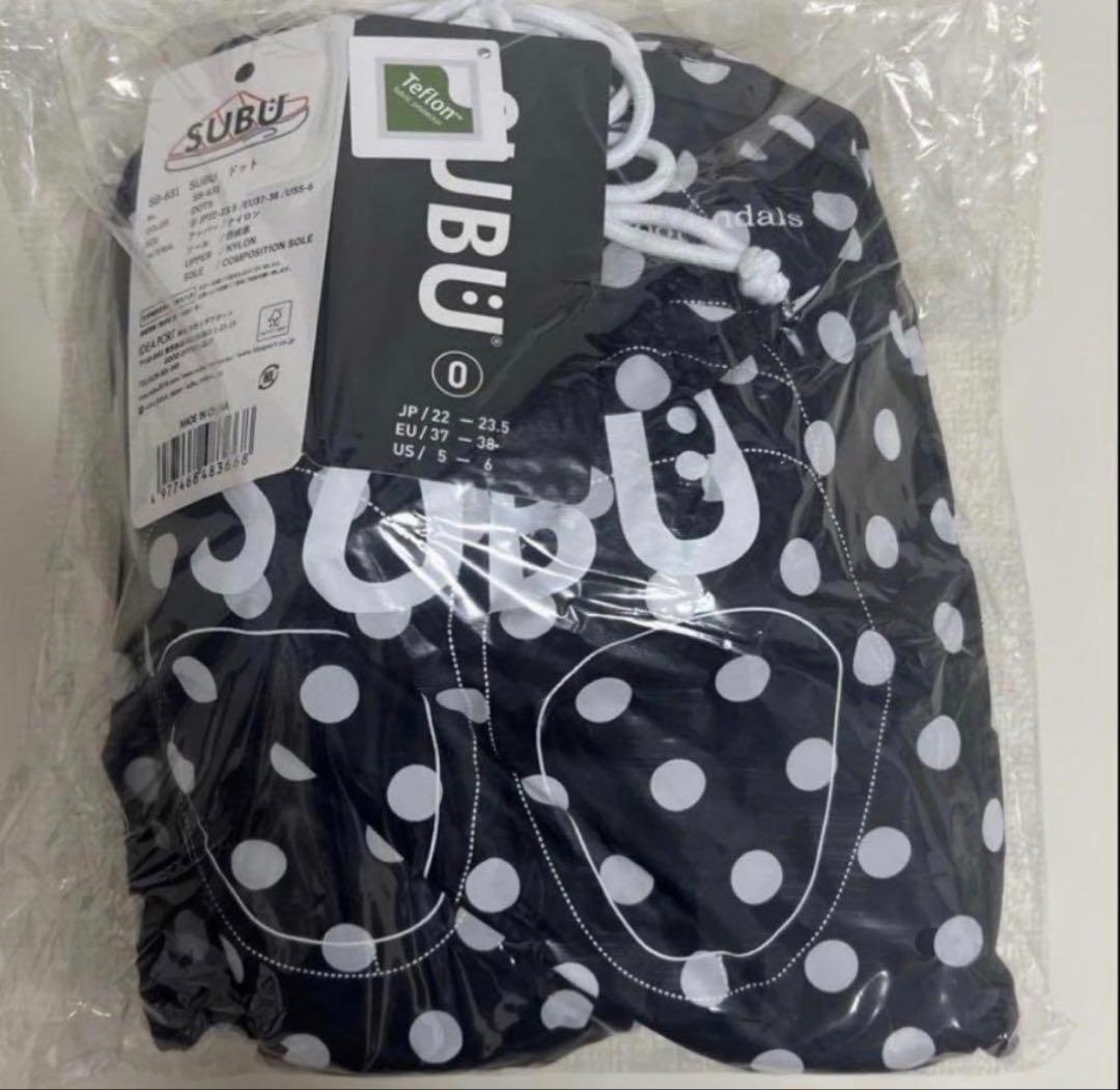 SUBU ドット柄 スリッパ 22〜23.5cm サイズ0 I've レイ　20