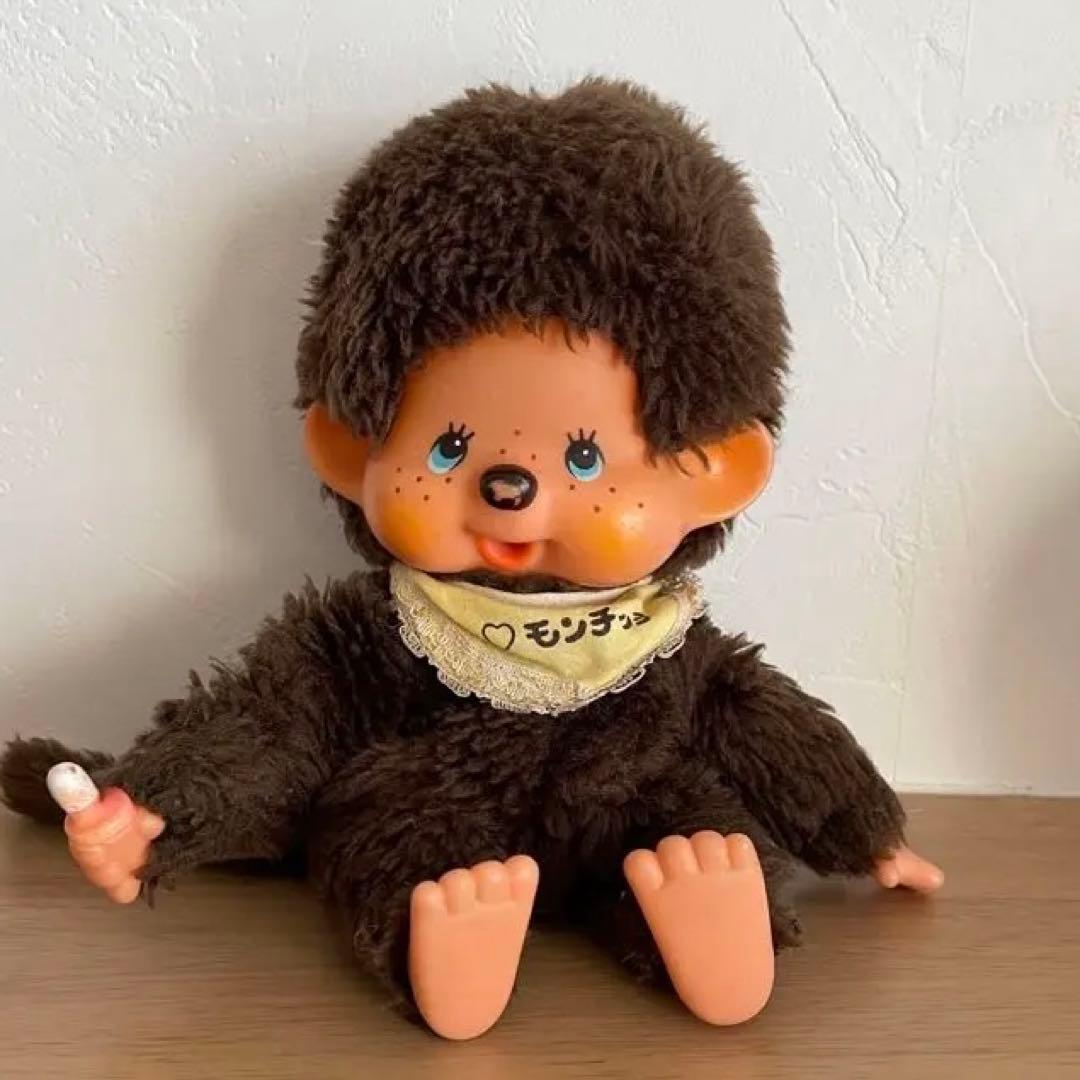 初代モンチッチ 可愛い 昭和レトロ ブルーアイ セキグチ - メルカリ
