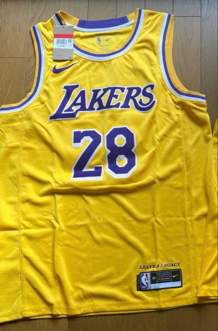 現地購入】レイカーズ 八村塁 ユニフォーム イエロー L - メルカリ