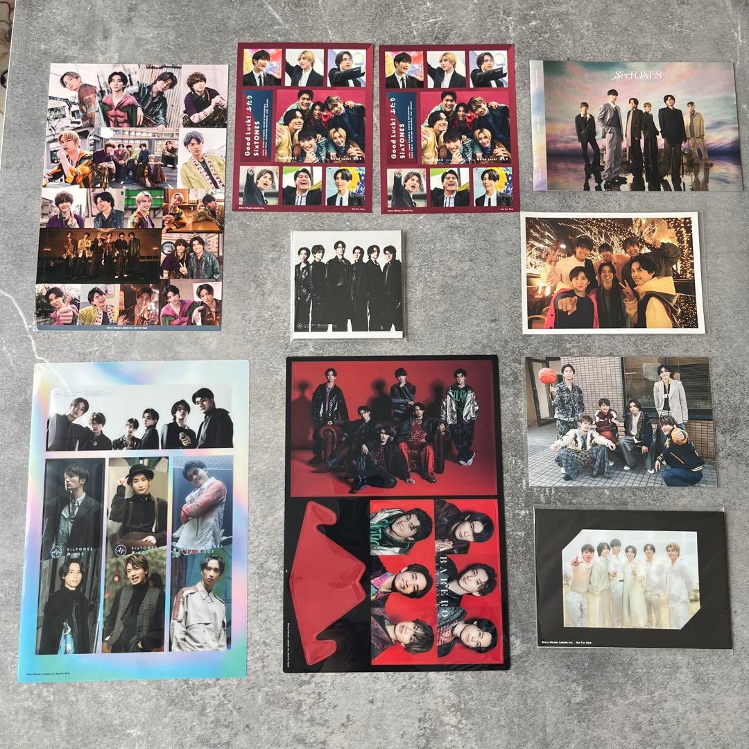 SixTONES グッズ【4】 CD特典まとめ - メルカリ